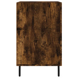 Bedside Cabinet Smoked Oak 40x40x66 cm Engineered Wood 827681