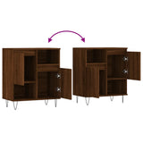 Sideboard Brown Oak 60x35x70 cm Engineered Wood 831195