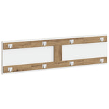 Wall-Mounted Headboard DELFT Artisan Oak Engineered Wood 897154