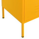 Storage Cabinet Mustard yellow Steel Medium Levelers 336164