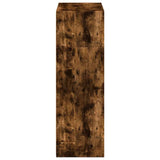 Highboard Smoked Oak 70x41x124 cm Engineered Wood 846408