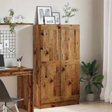 Book Cabinet Old Wood 82.5x30.5x150 cm Engineered Wood 3345215