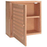 Wall Cabinet 42x18x42 cm Solid Wood Walnut 350367