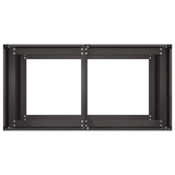 Planter Black 80x40x80 cm Cold-rolled Steel 860710