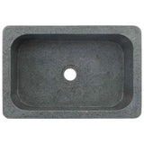 142780 Sink 45x30x15 cm Riverstone Black