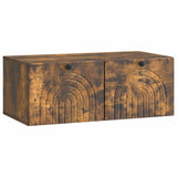 Wall-Mounted TV Cabinet Smoked Oak 78.5 x 41 x 30 cm 898180