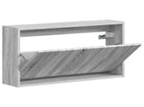 Wall-Mounted Shoe Cabinet ARNHEM 71 x 17 x 43 cm Grey Sonoma 896631