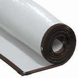 Clear Tarpaulin with Eyelets 8x8 m Polyethylene 4018577