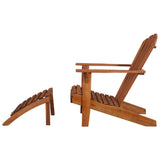 Garden Chair Brown Solid acacia wood Standard Foldable 44117