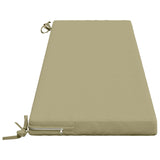 2-Piece Bench Cushions SOEST 2 pcs 100% Polyester Light Green 949025