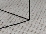 Area Rugs Round LUGO Cream 200 CM Polyester 42022686