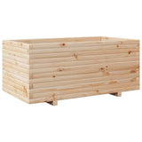 ZNTS Garden Planter 110x60x49.5 cm Solid Wood Pine 3282569