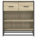 ZNTS Sideboard Sonoma Oak 68x35x76 cm Engineered Wood 848985