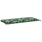 2-Piece Bench Cushions SOEST 2 pcs 100% Polyester Leaf Pattern 949301