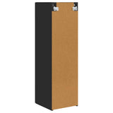 TV Wall Cabinet Black 30 x 31 x 100 cm Engineered Wood 892311