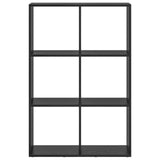 Book Cabinet Black Oak 69.5 x 29 x 103.5 cm Engineered Wood 879665