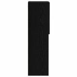 TV Cabinet Set Black Oak 30.5 x 30 x 102 cm Engineered Wood 862198