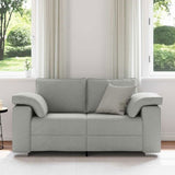 Sofa Cloud Grey 160 x 77 x 82 cm Fabric 4105225