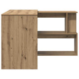 Corner Desk Artisan Oak 200.5x50x76 cm Engineered Wood 855957