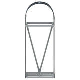 Log Holder Anthracite 40x45x100 cm Galvanised Steel 364557