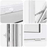 Basement Window RISOR 100x40 cm Tilt 2 Glazing White 4108337
