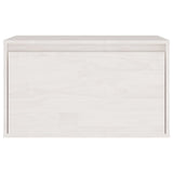 ZNTS TV Cabinets 3 pcs White Solid Wood Pine 3100120