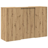 Reception Desk Artisan Oak 155x50x103.5 cm Engineered Wood 3324204