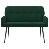 2 Seater Sofa with Metal Legs 2-Seater Dark Green Velvet 42051053