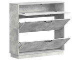 Shoe Cabinet HOORN 78 x 24 x 100 cm Engineered Wood 897318