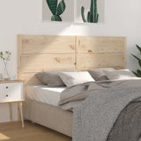 Headboard 206x4x100 cm Solid Wood Pine 818740