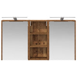 Bathroom Cabinet Set 3 pcs 116 x 16 x 62.5 cm Engineered wood 3403822
