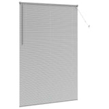 Venetian Blinds Height Adjustable Silver 220 x 140 cm Aluminium 42005955