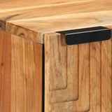 Bathroom Hanging Cabinet Brown 38 x 33 x 48 cm Solid Mango Wood 4017776