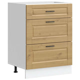 Kitchen Base Cabinet Porto Artisan Oak Engineered Wood 854268