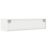 TV Cabinet with LED Lights White 100X35.5x25 cm 860238