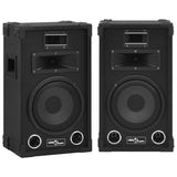 Professional Passive Hifi Stage Speakers 2 pcs 800 W Black 70101