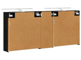 Bathroom Cabinet Set 3 pcs 120 x 14.5 x 70 cm Engineered wood 3403753