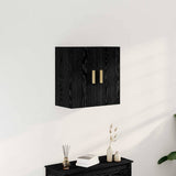 Wall Cabinet Black Oak 60 x 30 x 60 cm Engineered Wood 862799