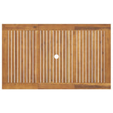 7 Piece Garden Dining Set Solid Wood Acacia 3206278