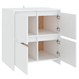 Sideboard White 70x41x75 cm Engineered Wood 809764