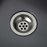 Handmade Kitchen Sink Black Stainless Steel 51503
