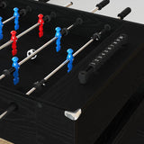 Foosball Table Black Oak 125 x 60.5 x 80 cm Engineered Wood 858885