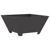 Fire Pit Black 60 x 60 x 30 cm Steel 858966
