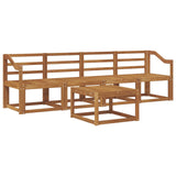 Outdoor Sofa Set 5 pcs Natural 3365987