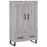 Highboard Grey Sonoma 69.5x31x115 cm Engineered Wood 830354
