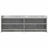TV Cabinet 135 x 33 x 47 cm Concrete Grey Engineered Wood 8011230