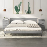 Bedside Cabinets 2 pcs Grey Sonoma 40x36x65 cm 817054