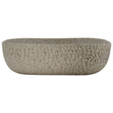 Countertop Basin Grey Rectangular 48x37,5x13,5 cm Ceramic 155096