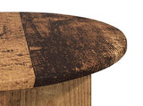 Side Table 2 pcs Old Wood 39 x 38 cm Engineered Wood 8001094