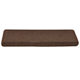 Stair Mats 30 pcs 65x21x4 cm Coffee Brown Rectangular Edge 3365769